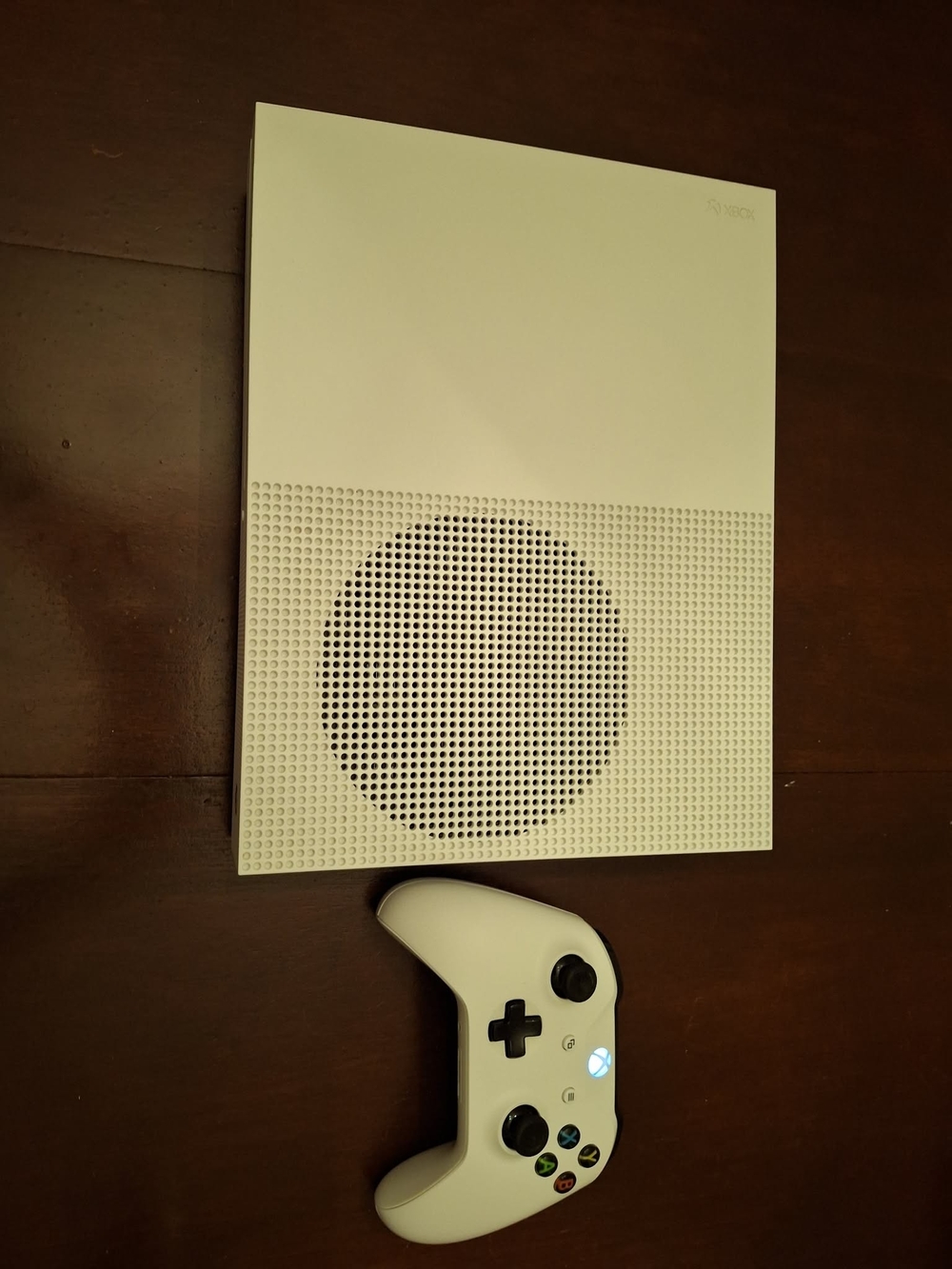 Xbox One S Console with Wireless Controller - White
